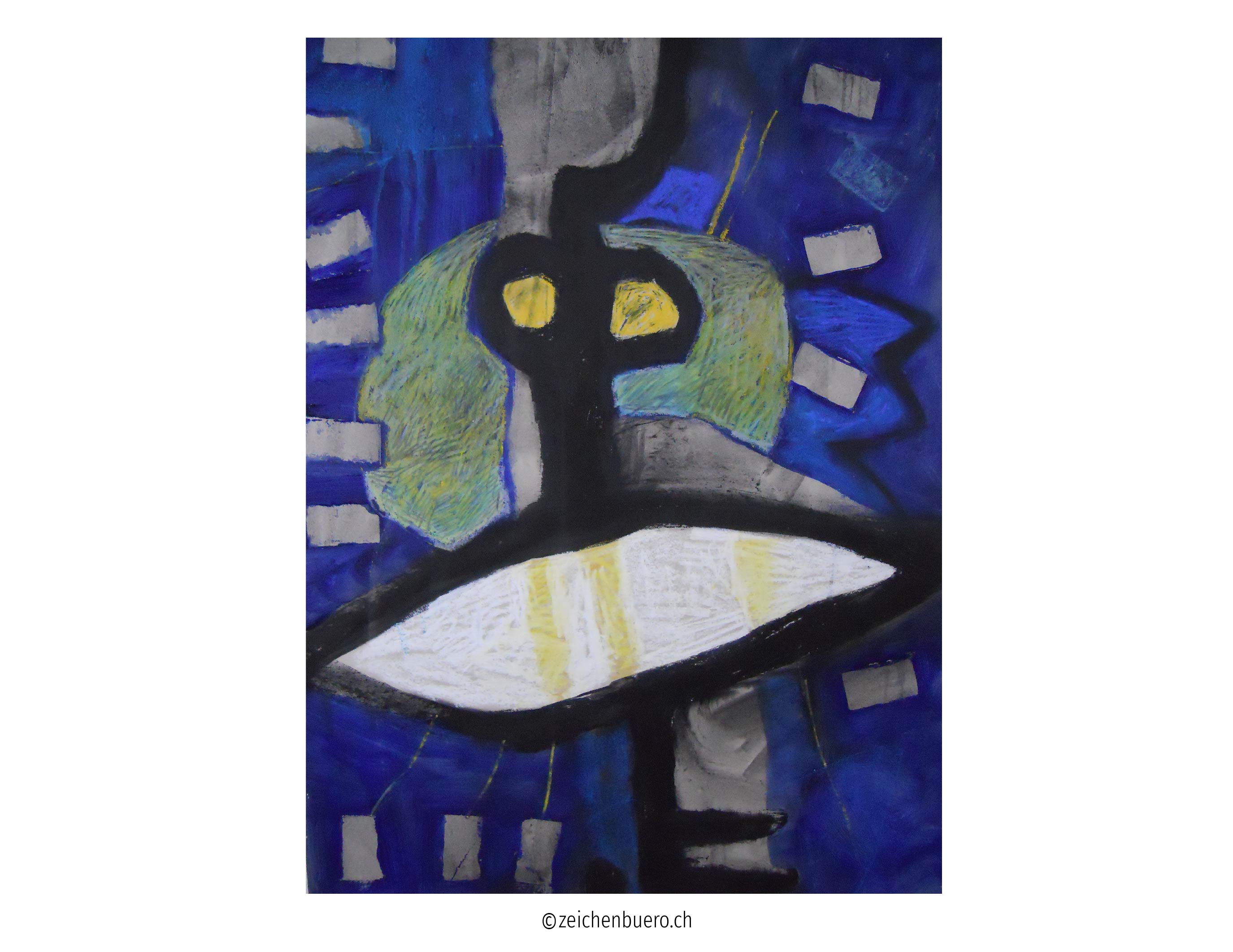 Weg an der Kirche vorbei